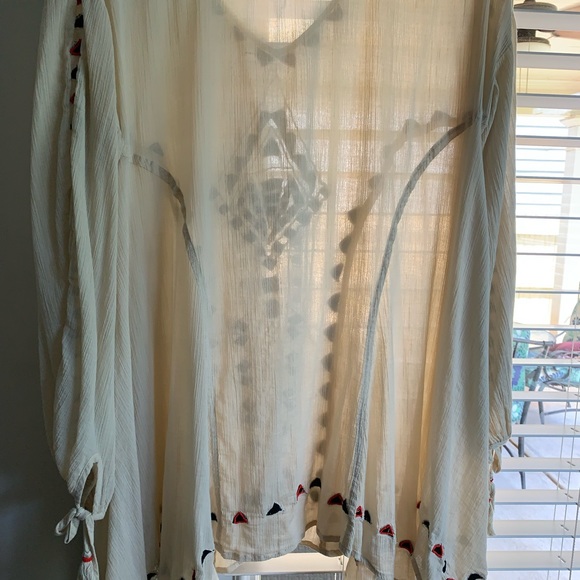 Free People Vintage Boho size Medium, Cream/Tan - Picture 11 of 15